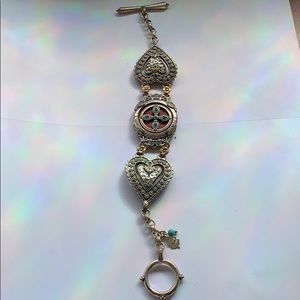 Statement Lucky bracelet in silver